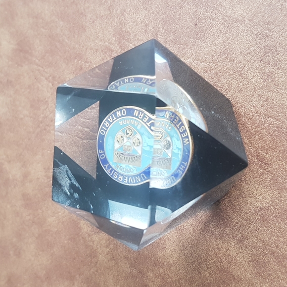 Western University Paperweight - Picture 2 of 7